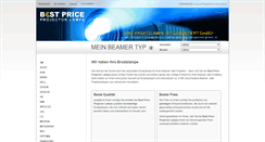 Desktop Screenshot of beamer-ersatzlampen-guenstig.de